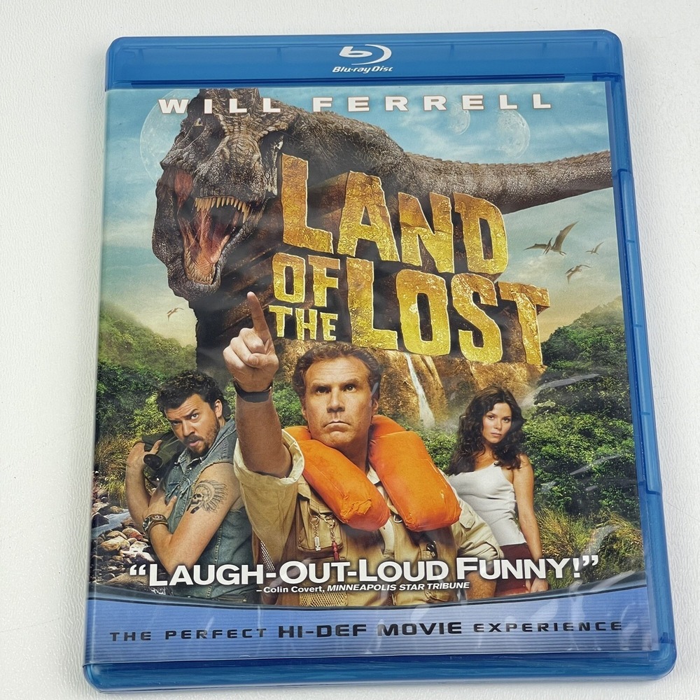 Land of the Lost Blu ray Disc Will Ferrell Anna Friel Danny McBride
